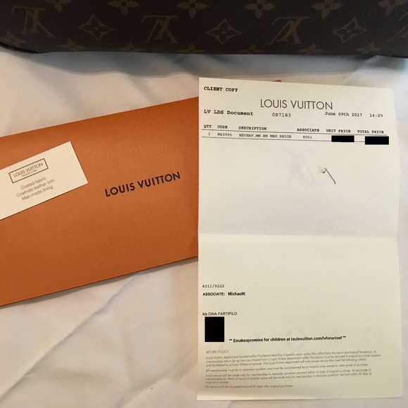 Authentic Louis Vuitton Monogram Neverfull MM - Picture 12 of 12